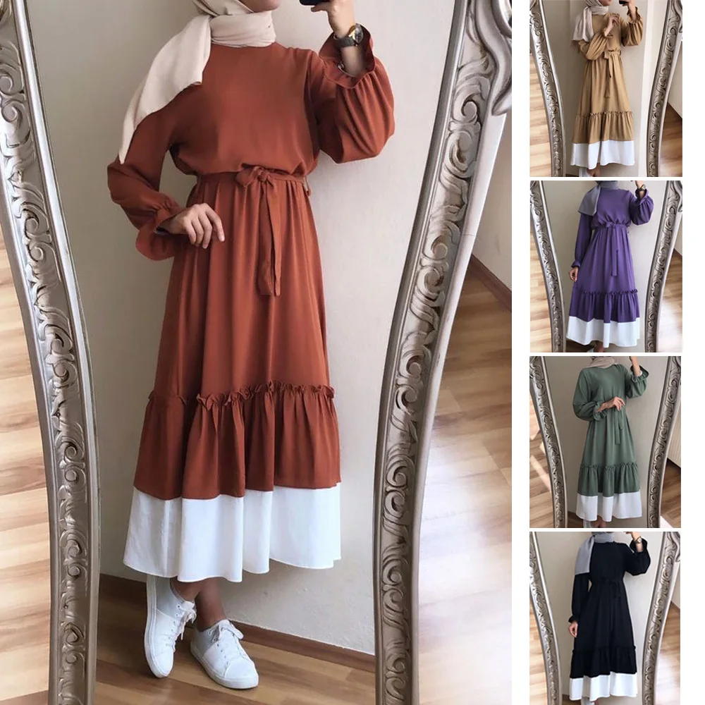 

Muslim Ladies Abaya Maxi Dress Hijab Robes Cardigan Long Tunic Kimono Ramadan Islamic Prayer Worship Service Turkey Vestidos