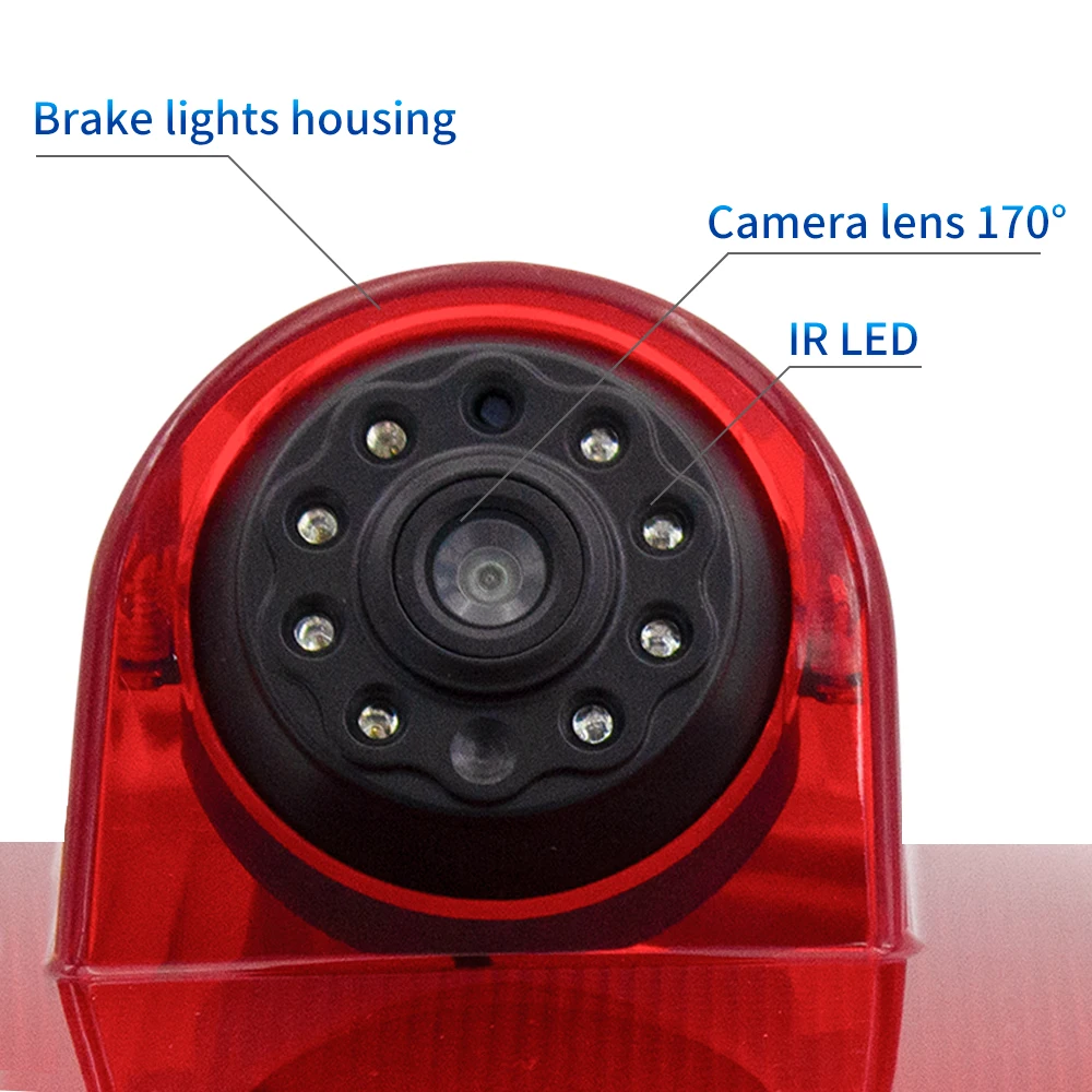 

Rearview Over Hang Parking Aid Reverse Camera System For Vauxhall Vivaro Vans