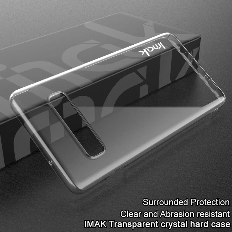 

Imak Case Crystal Pro Full Cover PC Surround Clear Cover for Samsung Galaxy S10 /S10e /S10 Plus Transparent Hard Case