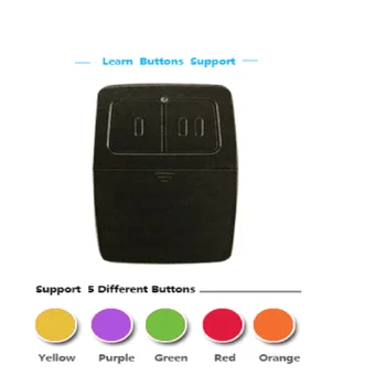 

Garage Door Opener Remote, Orange/Red Learn Button Compatible with 371LM, 373LM, 971LM, 973LM