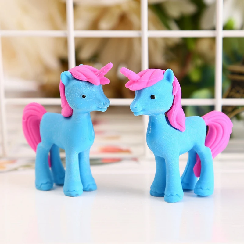 36 шт./лот Kawaii Мультяшные Ластики карандаши с животными для офиса школы детей приз