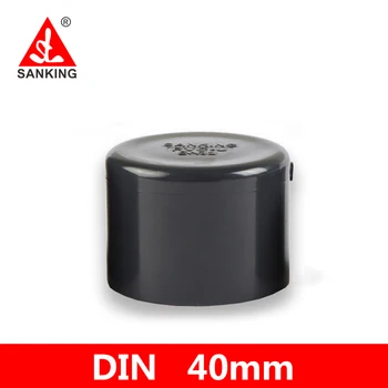

Sanking 40mm UPVC Cap Plastic Water Supply Pipe Fittings High Quality Easy Install Detachable Irrigation Tools