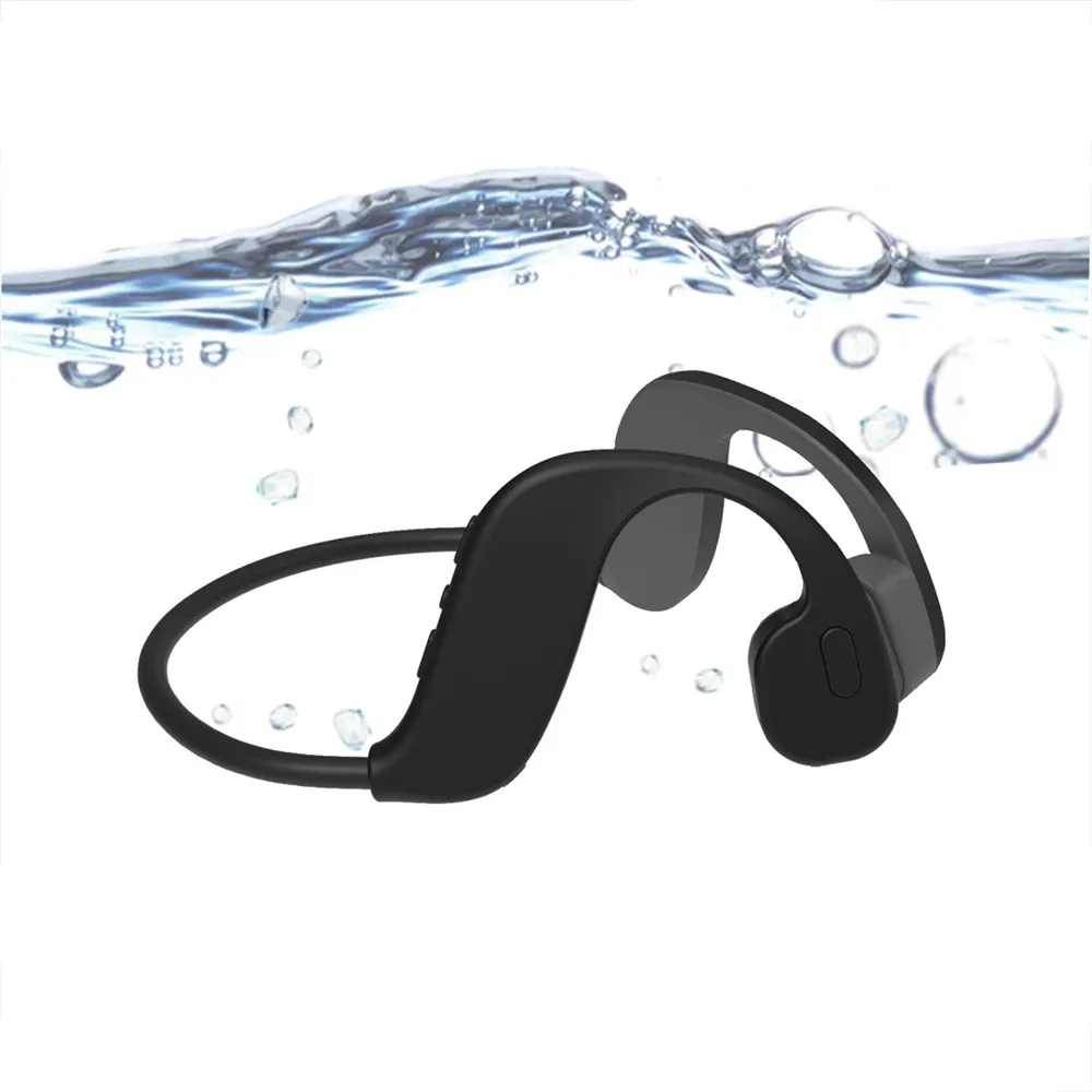 Bluetooth гарнитура водонепроницаемая 32 ГБ для плавания бега дайвинга|Наушники и