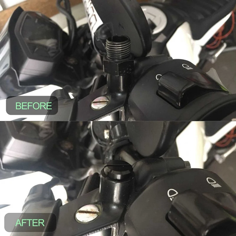 4 шт. M10X1.25 зеркало отверстие вилки для Yamaha FZ-09/FZ-07 HONDA CRF250