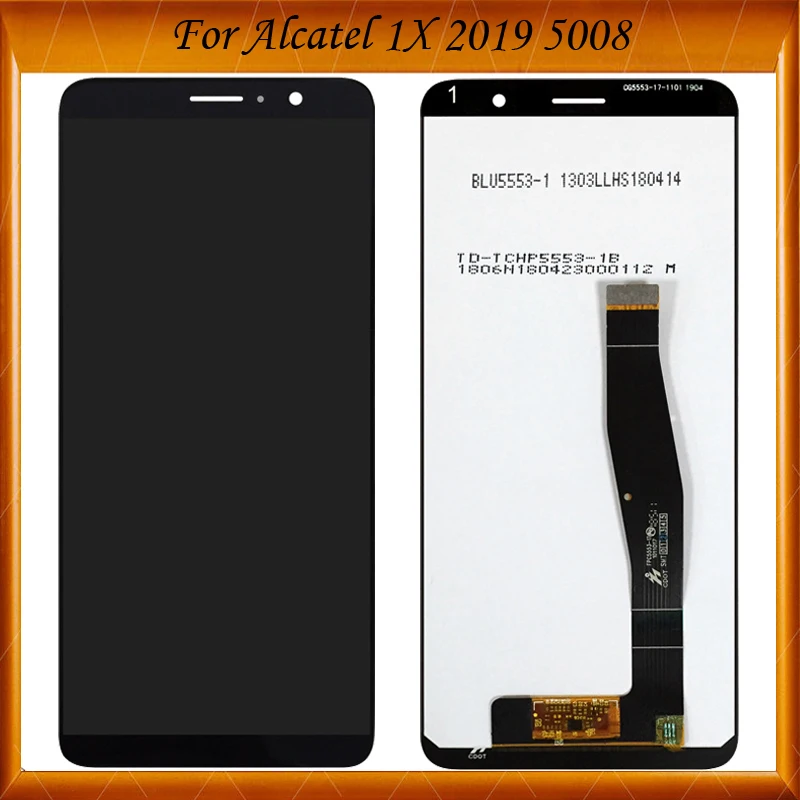 

For Alcatel 1x (2019) 5008 LCD with Touch Screen Digitizer Sensor Assembly For Alcatel OT5008 5008D 5008T 5008Y LCD Display