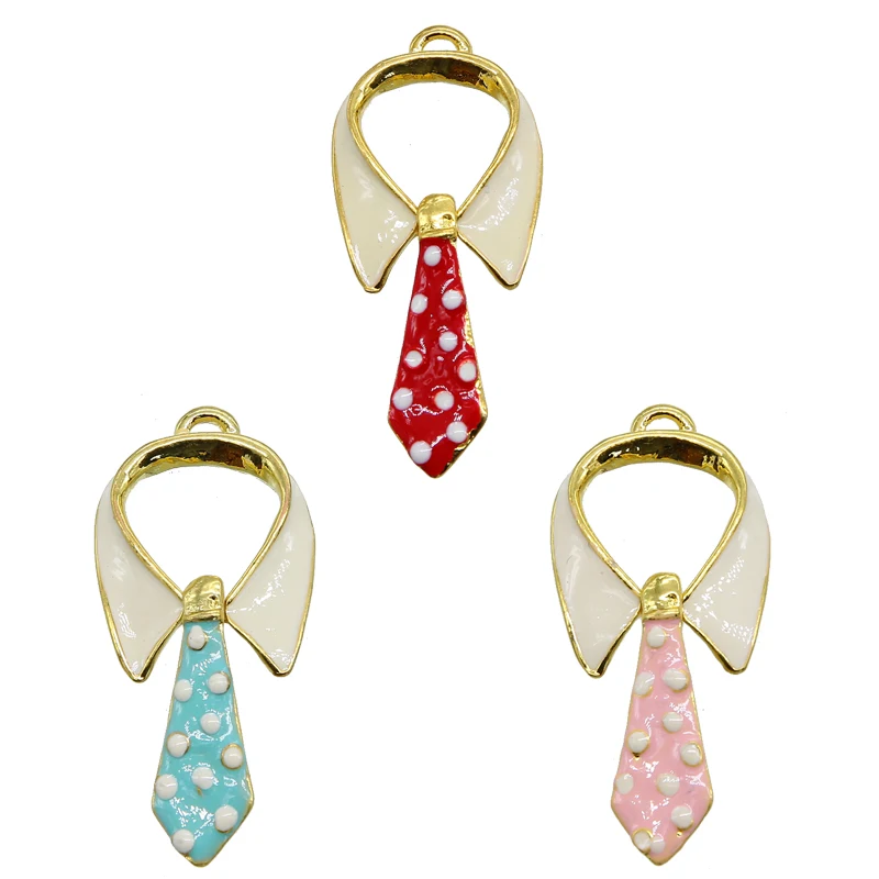 6pcs 22*47mm Enamel bowknot bow tie charms fashion Butterfly-shaped DIY fine jewelry accessories dropping oil alloy Pendant 6pcs 22*47mm Enamel bowknot bow tie charms fashion Butterfly-shaped DIY fine jewelry accessories dropping oil alloy Pendant