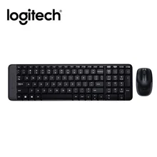 Комплект беспроводной клавиатуры и мыши logitech MK220, 104 клавиш, беспроводная клавиатура, 1000 точек/дюйм, мышь, usb-приемник, комплект Plug-and-play для дома