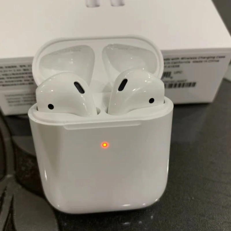 

High quality Brand 2 with Charging Case Wireless Bluetooth Headphones 4D Stereo Music Earphone for IOS with H1 chip best sounds