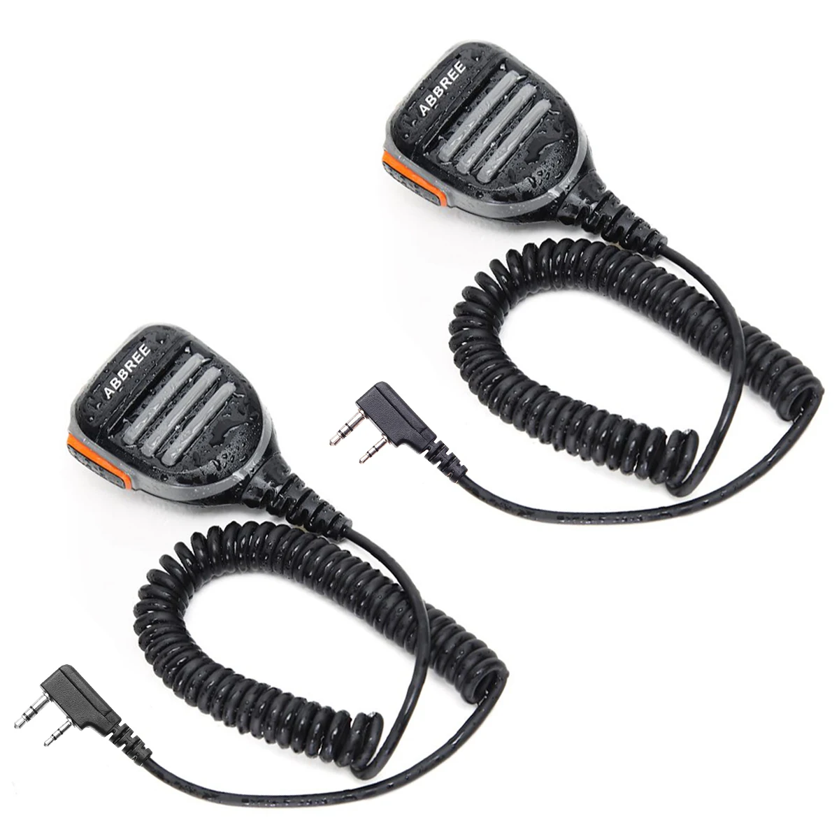 2PCS ABBREE AR-780 Waterproof Shoulder Speaker Microphone for Walkie Talkie TH-UV8000D MD-380 Baofeng UV-S9 BF-UVB3 Plus AR-F8 | Мобильные