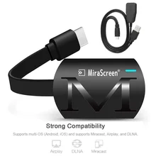 Linux MiraScreen G4 беспроводной WiFi Дисплей tv Stick Dongle 1080P HD tv Stick 4k Miracast Airplay отзеркаливание DLNA в HD tv проектор