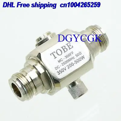 

DHL 10pcs for electric Arrestor N female to N jack 0-2.5GHZ 350V 50 ohm MC-300FF Coaxial TOBE 22ra