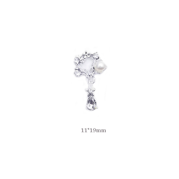 New Design Nail Art Pendants Charms Tassels AB Butterfly Magic Crown Diamonds Luxury Christ Angel Nail Dangle Ornaments 3D