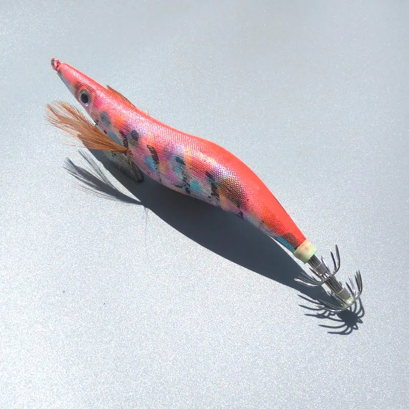 5 шт. Высокое качество золото/Блеск Цвет кальмар Джиги японский тип рыболовные наживки в форме кальмара жесткая рыболовная приманка прочный рыболовный крючок