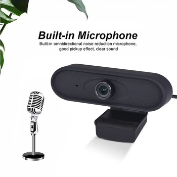 

USB Web Camera 1080P HD 5MP Auto Focus Computer Camera Webcams Built-In Sound-Absorbing Microphone 1920 *1080 Dynamic Resolution