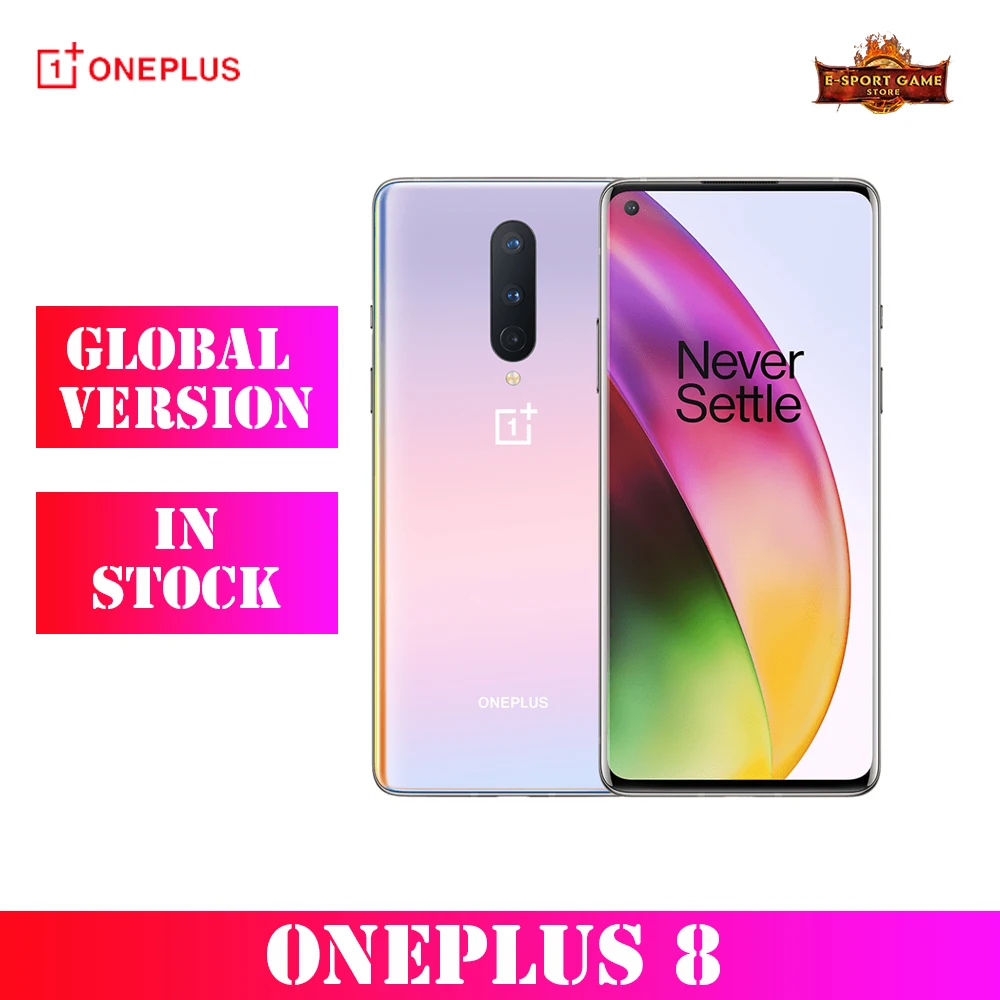 Чехол из ПВХ для Oneplus 8 глобальная версия оригинальный 5G мобильный телефон 6 55