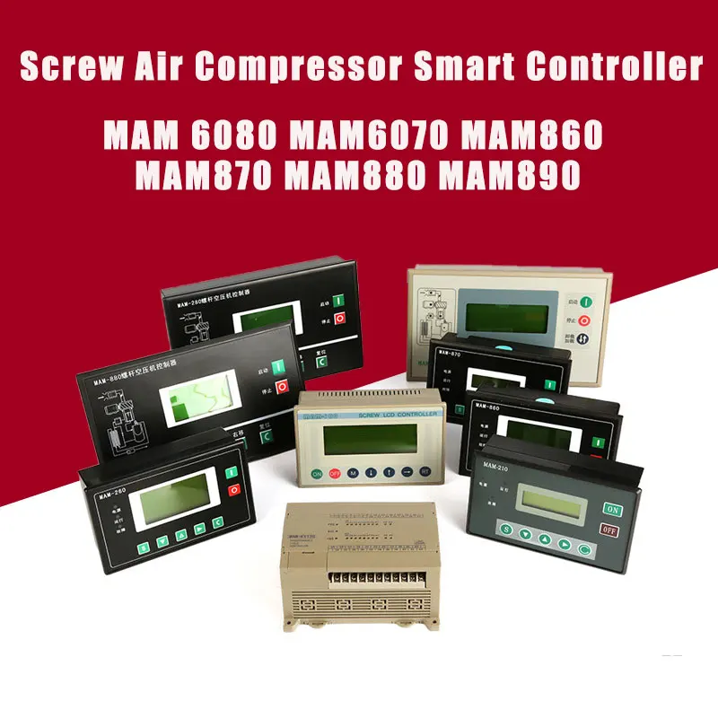 MAM860 MAM870 MAM880 MAM890 MAM6080 MAM6070 PLC интеллектуальная панель управления винтовым
