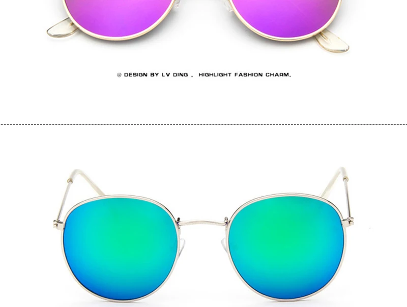 Psacss Солнцезащитные очки женские/мужские винтажные маленькие круглые брендовые дизайнерские металлические солнцезащитные очки lentes/gafas de sol hombre 3447