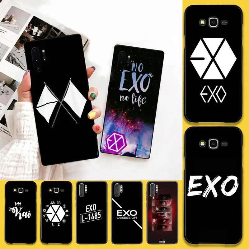 Горячая продажа KPOP EXO чехол для телефона Samsung Note 7 8 9 10 Lite Plus Galaxy J7 J8 J6 Prime | Мобильные