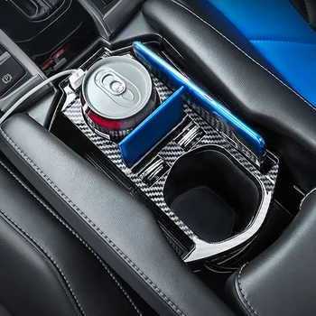 

Car Drink Holder Vehicle Central Cup Holder Organizer with Dual USB Charging Ports for Honda's 10th Civic 2016-2020 Car-styling
