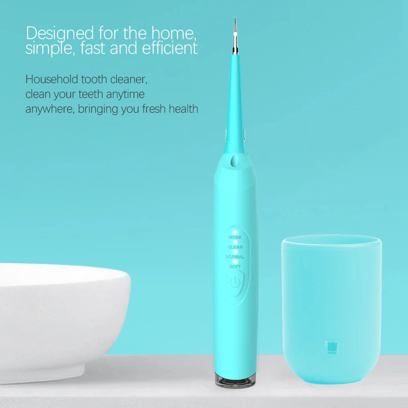 Koop Oplaadbare tanden bleken ultrasone reiniging apparaat Tanden whitening Waterdichte elektrische tooth cleaner calculus remover
