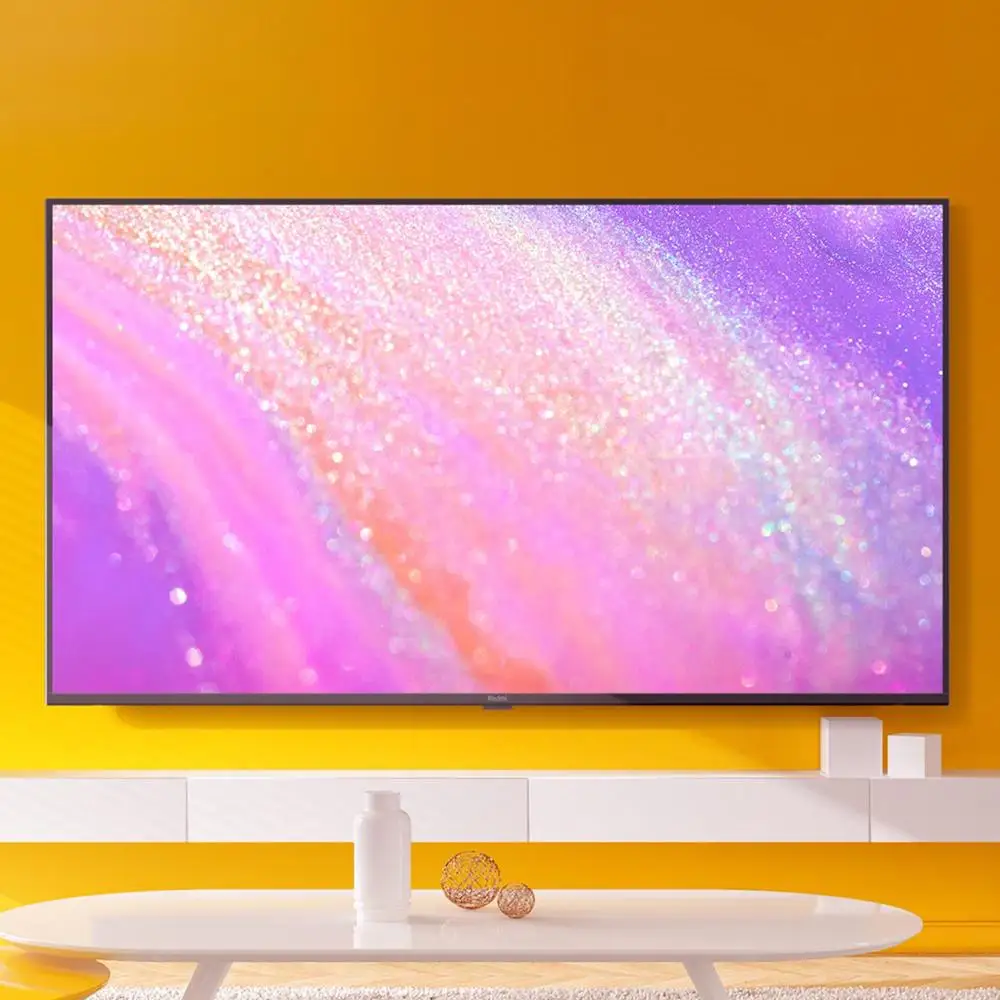 Xiaomi Redmi Smart tv R70A 70 дюймов 4K HDR разрешение офисный домашний кинотеатр телевидение 2 Гб 16 Гб Поддержка Dolby Audio