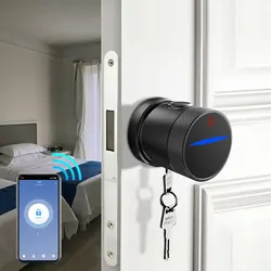 New Keyless Gate Electric Furniture Safety Digital Lock Fingerprint Tuya Smart Locks Door Handle Lock