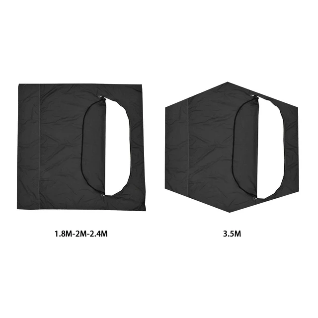 Removable Tent Mat Use For Winter Ice Fishing Tent, 3 Sizes Winter