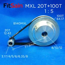 

Bandwidth than 10 20 + 100 tooth synchronous round 1 5 stepper motor pulley gear reduction