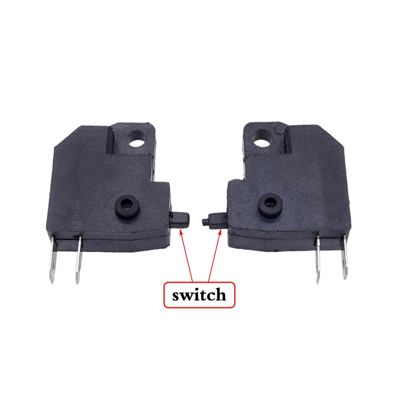 

1Pair Right Left Side Front Brake Light Stop Switch For Chinese Scooter Baotian Benzhou Jonway TAOTAO ROKETA GY6 50 150CC E-MOTO