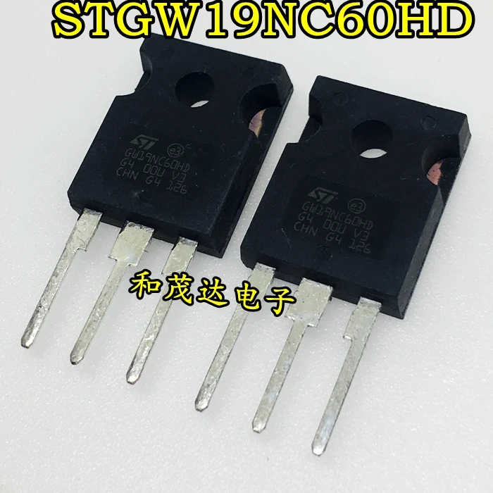 5 шт./лот STGW19NC60HD GW19NC60HD-247 600V