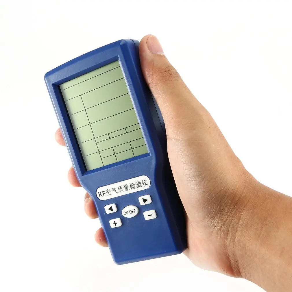 Портативный цифровой тестер качества воздуха детектор формальдегида HCHO/TVOC/CO2 газовые тестеры AQI мониторинга качества воздуха анализатор