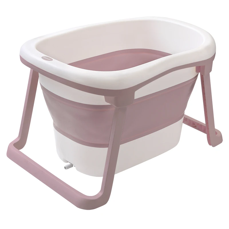 

Baby Bathtub Baby Folding Bathtub Can Sit And Lie In Children's Bathtub Large Children's Bathtub Household Bathtub