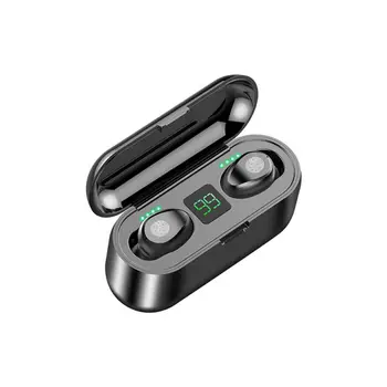 

Digital Display Bluetooth Earphone BT5.0 Wireless TWS Stereo Earbuds Sports Headset 2000 MAh Charging Box For Phone