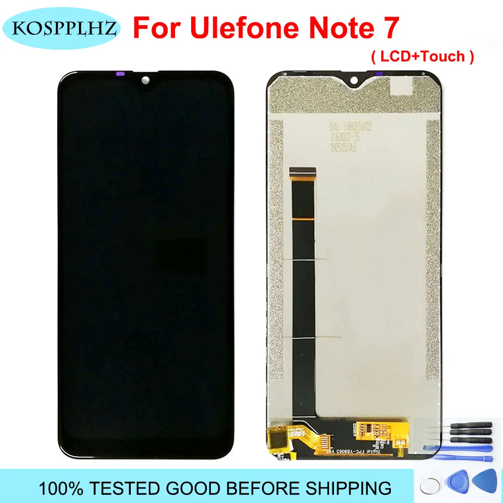 6 1 дюймов 1280*600 для ulefone note 7 ЖК дисплей + сенсорный экран Digiziter сборка оригинальная