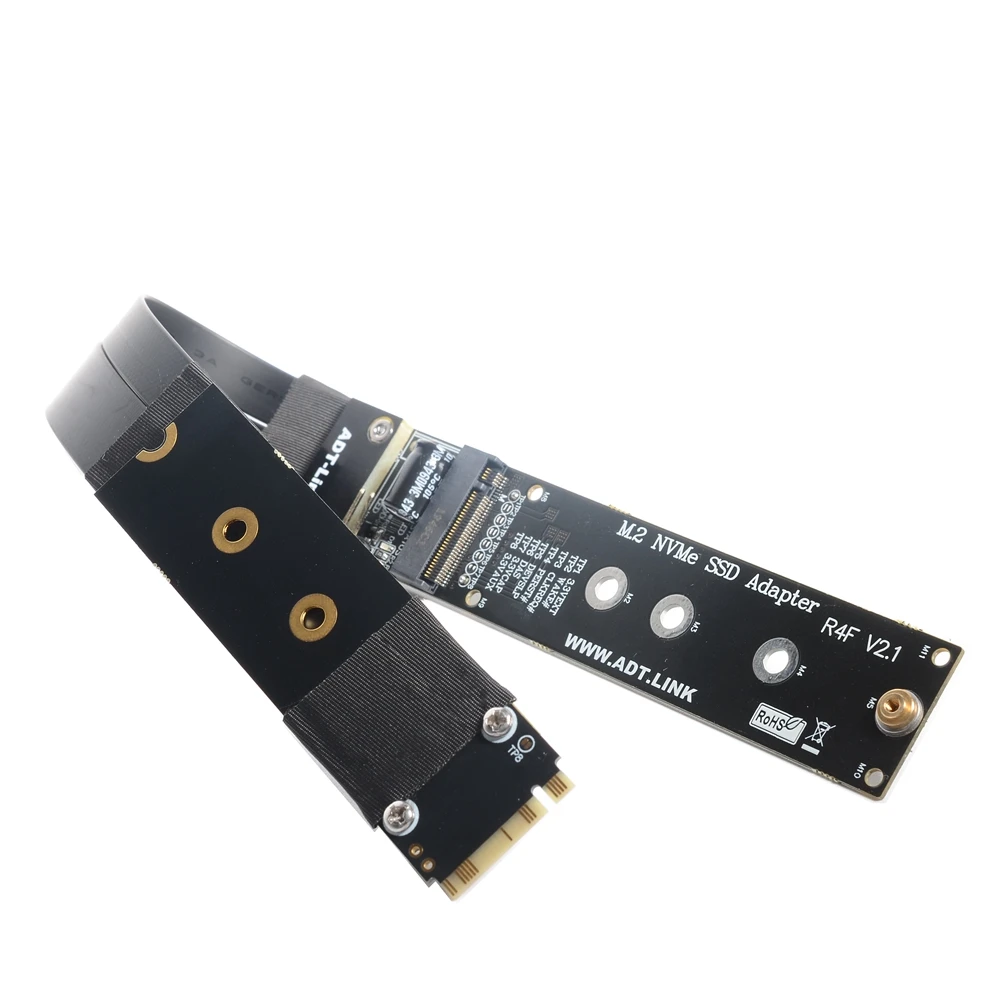 Adt-link m.2-nvme ssd延長ケーブル,ソリッドドライブカード