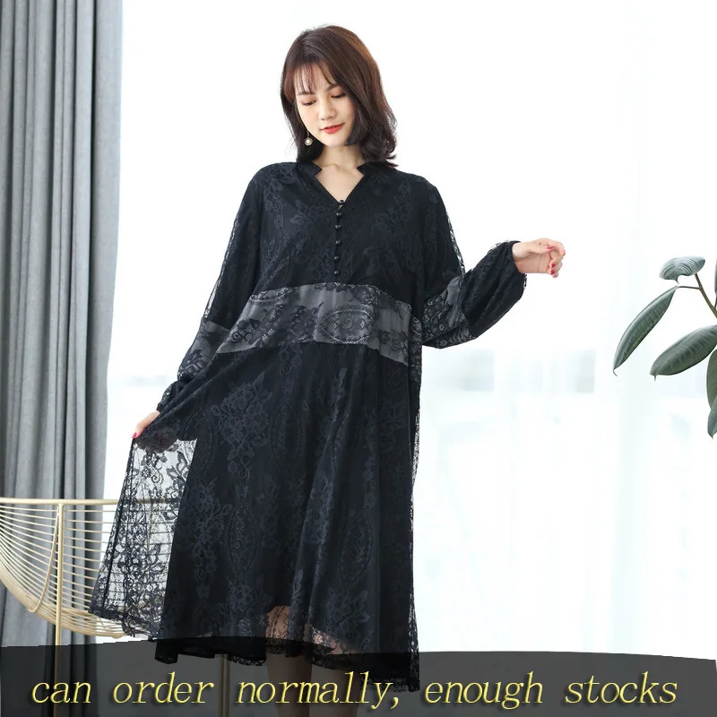 black mid length dresses