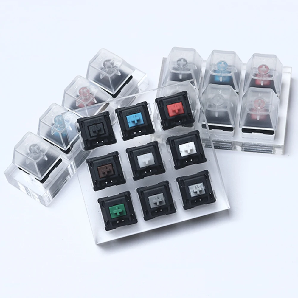 Тестер Cherry Shaft Gateron Kailh Box синий черный красный коричневый зеленый молочный серый
