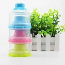 Портативный три детская молочная смесь формула диспенсер твист-Лок Штабелируемый шкафчик для закусок контейнер