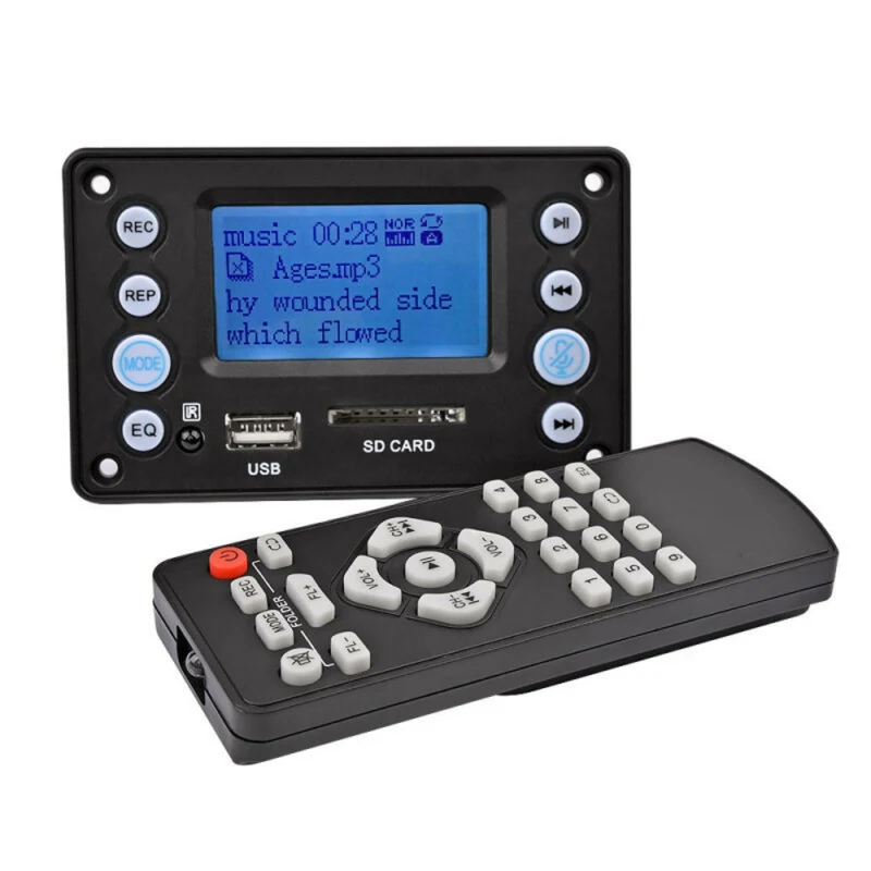 11 высокое качество DC 5 В 4,0 Bluetooth MP3 декодер доска аудио модуль USB SD WAV WMA FM дистанционное управление
