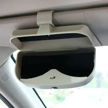 

Car Sun Visor Organizer Pocket Leather Sunshade Clip Storage Bags Card Glassed Pen Clip Cash Holder Stowing Tidying Accessories
