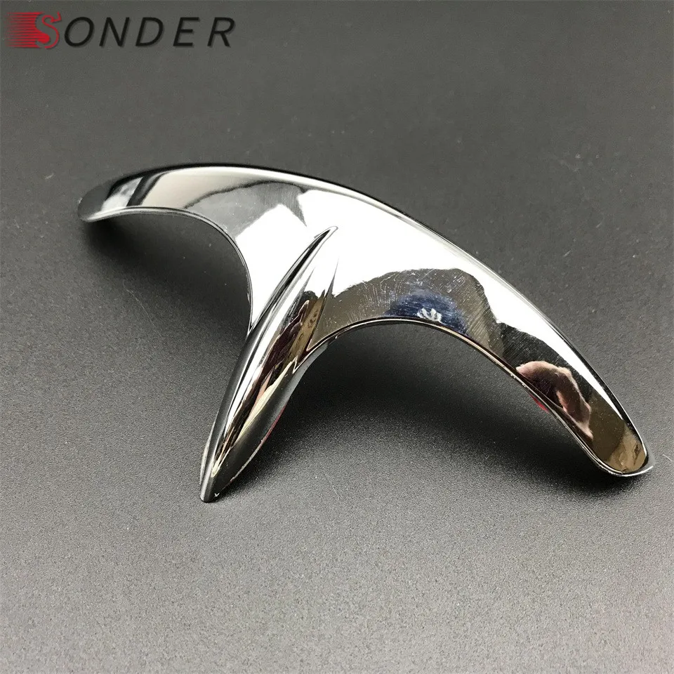 Для Honda Goldwing GL1800 2001-2011 хром обтекатель передний наконечник крыла украшения Bokykits запчасти аксессуары бренд