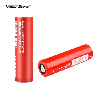 

Electronic Cigarette 2500mah High Drain Lithium IMR 18650 Battery 3.7V 40A Cell Rechargeable Box Mod 18650 Vape Battery
