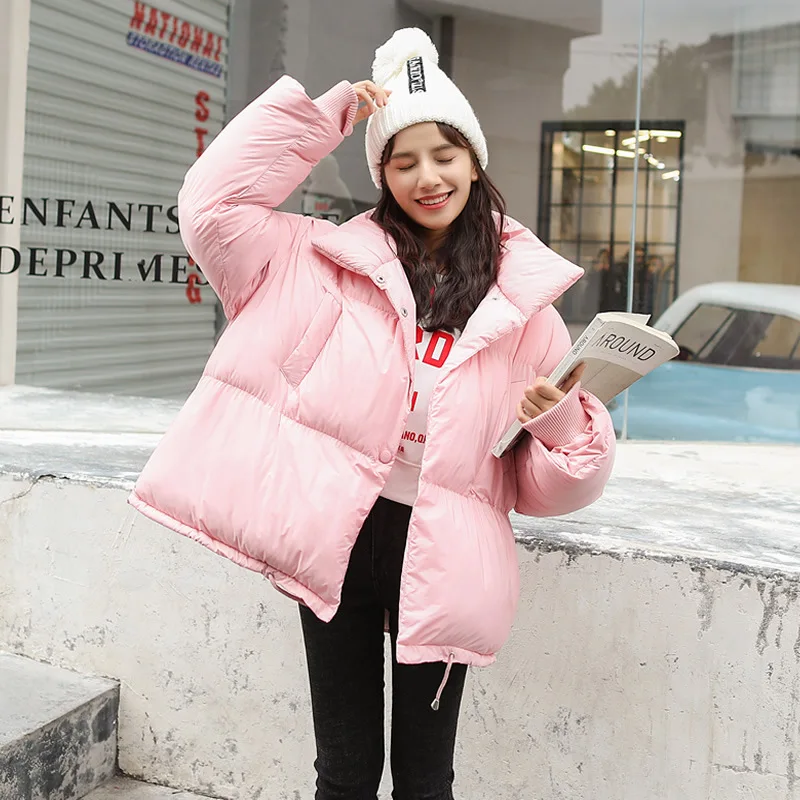 Photo Shoot+ Video down Jacket Cotton-padded Clothes down Coat Thick Cotton Overcoat Warm Good Quality