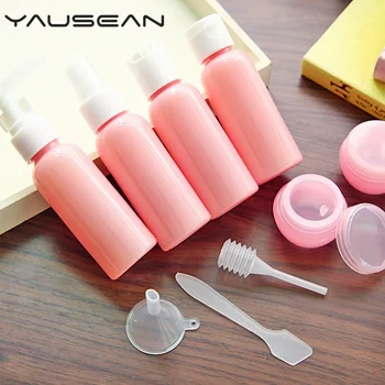 

9 in 1 Creative Travel Portable Bottle Set for travel home accessories bathroom soap dispenser hand sanitize shower gel shampoo