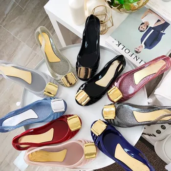 

Sweeheart 2020 new summer women's shoes top PVC women's shoes comfortable ballet flats beautiful women's shoes 35-40