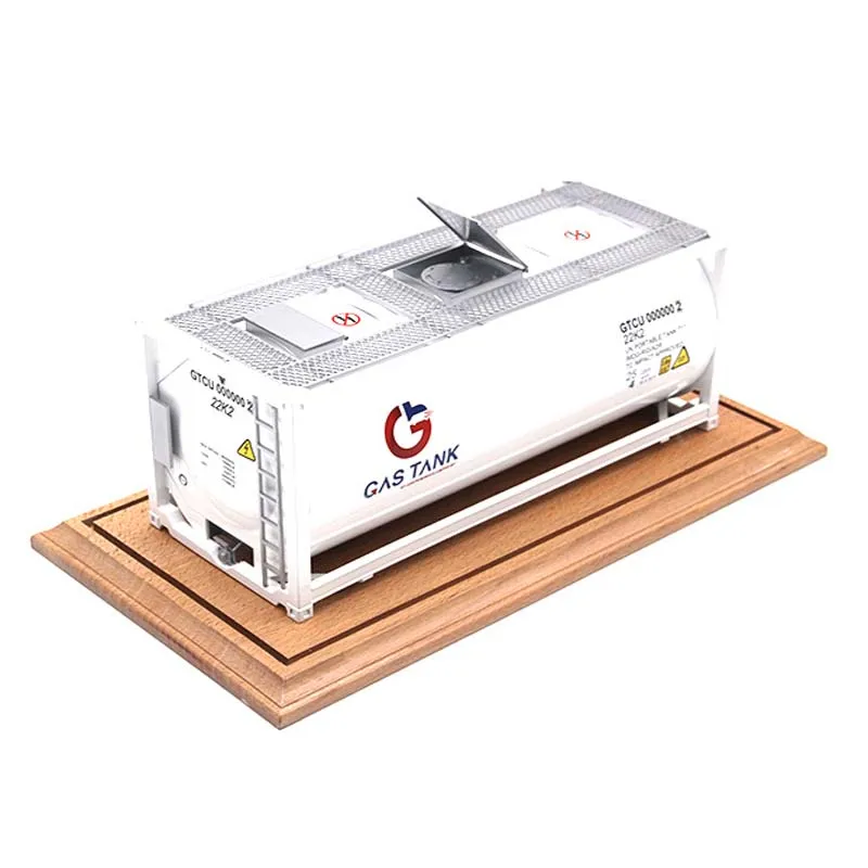 

1:20 scale alloy tank model container T11 customized version engineering transport vehicle metal fittings F vehicle car toy gift