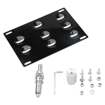 

Bumper Tow Hook License Plate Mount Bracket Holder for Mazda 3 Mazda 6 CX5 MX5 License Plate Holder Car Parts