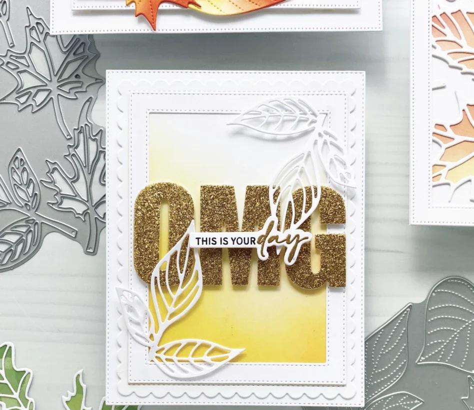 

Новые металлические Вырубные штампы с большими буквами, фотографические тисненые штампы