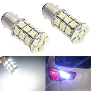 

1157 27SMD 5050 Car 12V LED Tail Brake Reverse Light Bulb Lamp White 12V New