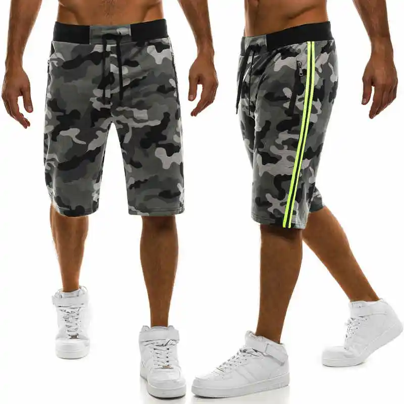 Buy Zogaa Camouflage Shorts Mens Military Style Casual Shorts Men's Summer Beach Shorts Fitness Bodybuilding Gyms Men Sweatpants